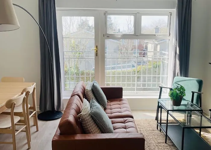 Lejlighed Modern And Spacious Apt5 Sleeps 6 Free Parking *